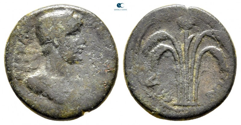 Aiolis. Elaia. Hadrian AD 117-138. 
Bronze Æ

17 mm., 3,66 g.



fine