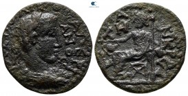 Ionia. Teos. Valerian I AD 253-260. Bronze Æ