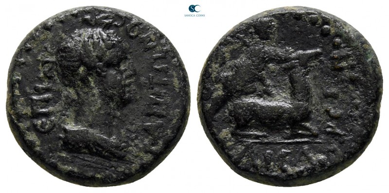 Lydia. Hierocaesarea. Pseudo-autonomous issue AD 54-59. 
Bronze Æ

14 mm., 3,...