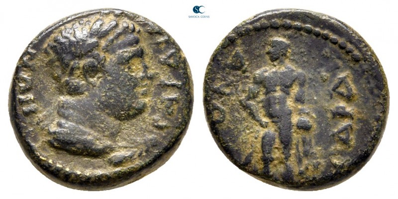 Lydia. Sardeis. Pseudo-autonomous issue AD 69-96. 
Bronze Æ

15 mm., 2,88 g....