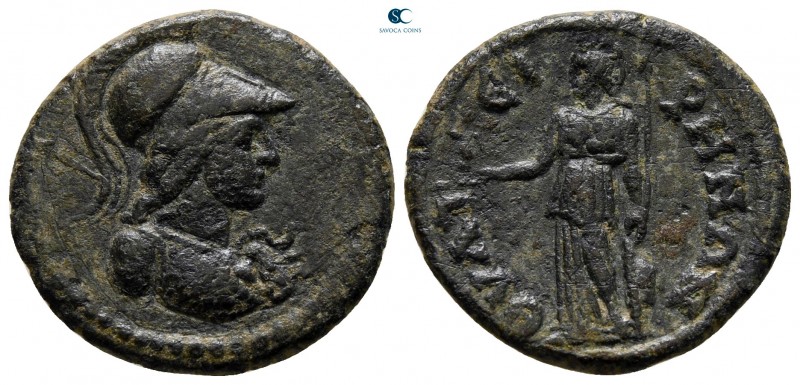 Lydia. Thyateira. Pseudo-autonomous issue AD 198-217. 
Bronze Æ

19 mm., 3,26...