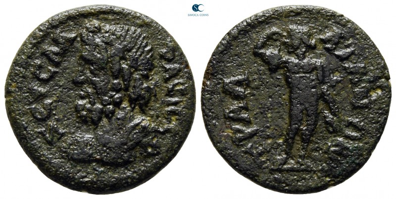 Lydia. Tralleis. Pseudo-autonomous issue AD 161-276. 
Bronze Æ

20 mm., 3,89 ...