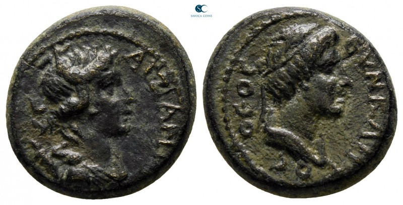 Phrygia. Aizanis. Pseudo-autonomous issue AD 41-54. 
Bronze Æ

17 mm., 3,85 g...