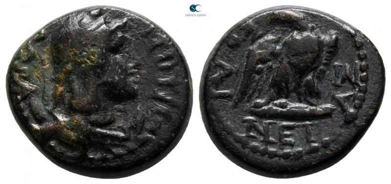 Phrygia. Laodikeia ad Lycum. Pseudo-autonomous issue AD 14-37. 
Bronze Æ

16 ...