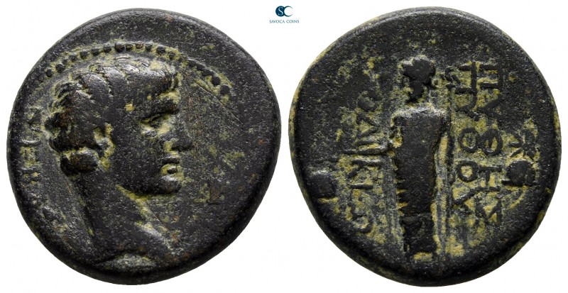 Phrygia. Laodikeia ad Lycum. Tiberius AD 14-37. Pythes, son of Pythes, magistrat...