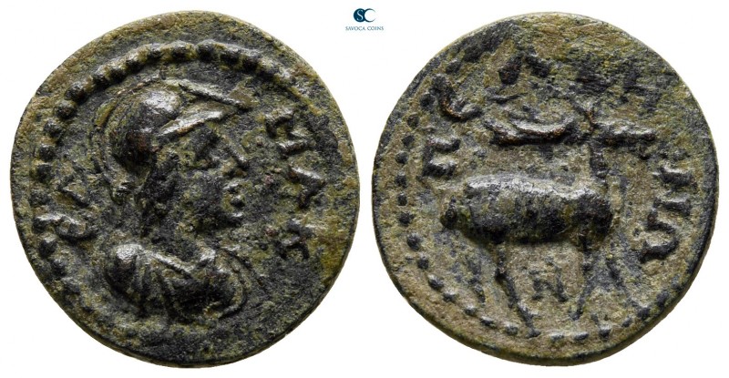 Phrygia. Peltai. Pseudo-autonomous issue circa AD 200-300. 
Bronze Æ

16 mm.,...