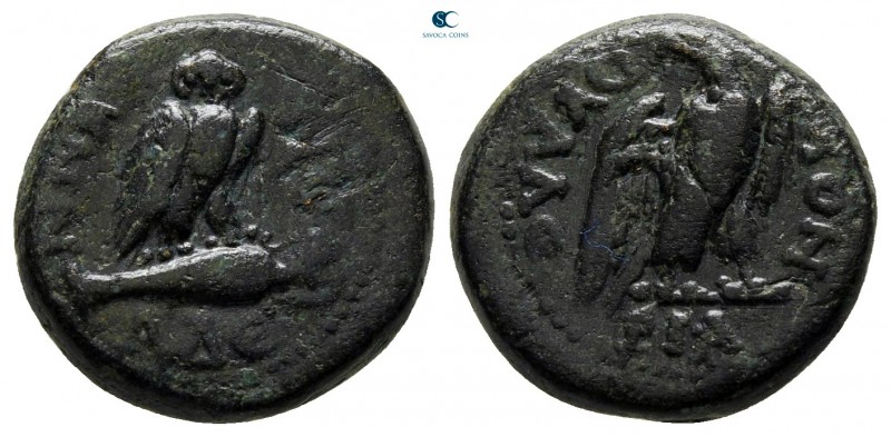 Phrygia. Synnada. Pseudo-autonomous issue AD 14-37. 
Bronze Æ

14 mm., 2,91 g...