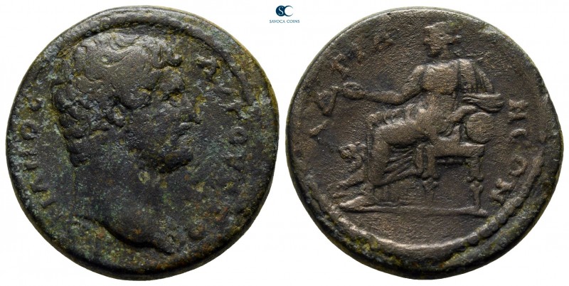 Mysia. Hadrianeia. Hadrian AD 117-138. 
Bronze Æ

25 mm., 7,49 g.



very...