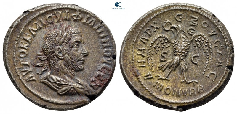 Seleucis and Pieria. Antioch. Philip I Arab AD 244-249. 
Tetradrachm BI

28 m...