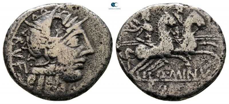 Q. Minucius Rufus 122 BC. Rome
Denarius AR

18 mm., 3,51 g.

nearly very fi...