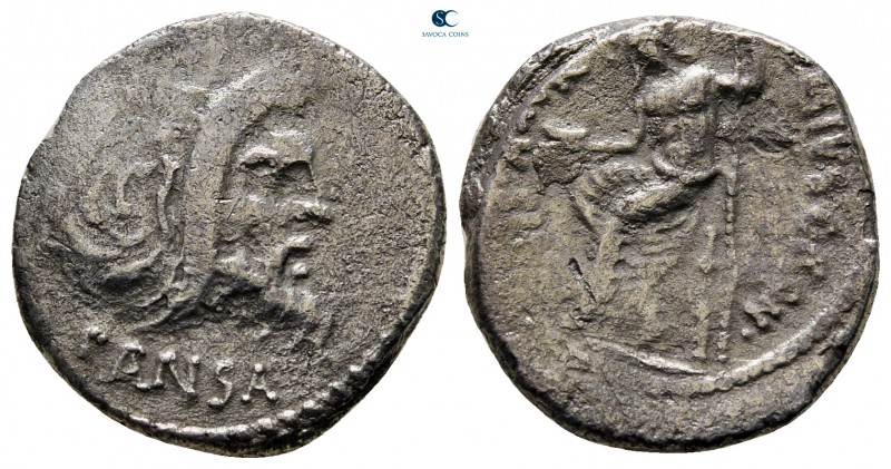 C. Vibius C.f. Cn. Pansa Caetronianus 48 BC. Rome
Denarius AR

18 mm., 2,98 g...