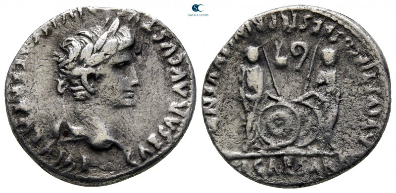 Augustus 27 BC-AD 14. Lugdunum
Denarius AR

20 mm., 3,67 g.

very fine
