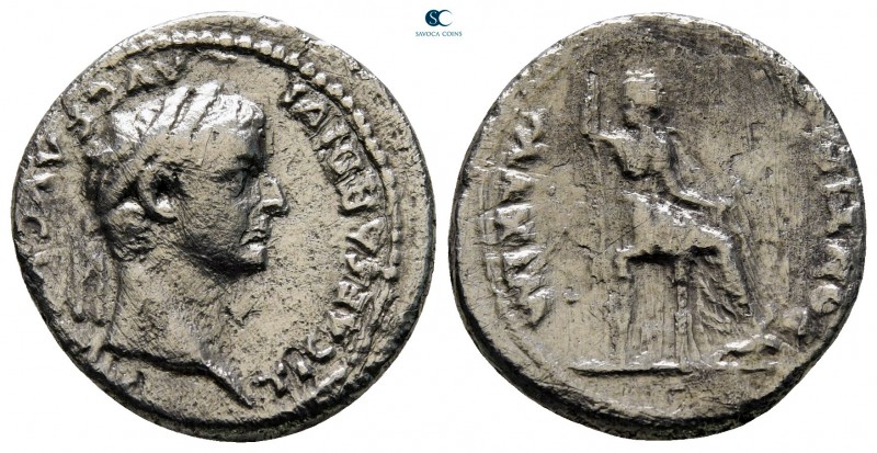 Tiberius AD 14-37. "Tribute Penny" type. Lugdunum
Denarius AR

19 mm., 3,35 g...