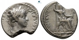 Tiberius AD 14-37. "Tribute Penny" type. Rome. Denarius AR