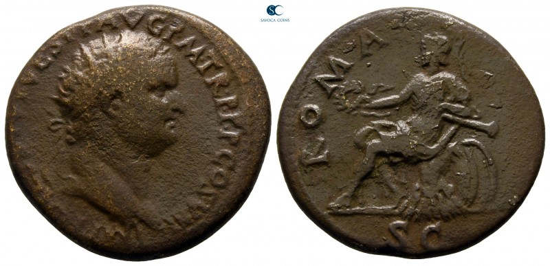 Titus AD 79-81. Rome
Dupondius Æ

27 mm., 11,22 g.

very fine