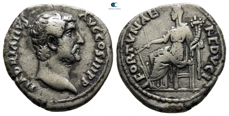 Hadrian AD 117-138. Eastern mint
Denarius AR

18 mm., 3,28 g.

very fine