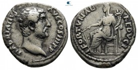 Hadrian AD 117-138. Eastern mint. Denarius AR