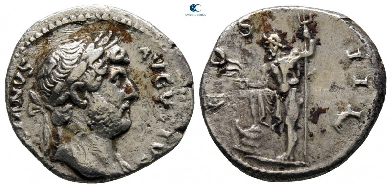 Hadrian AD 117-138. Rome
Denarius AR

19 mm., 2,90 g.

very fine