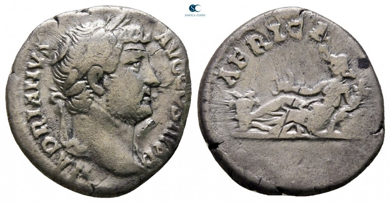 Hadrian AD 117-138. Rome
Denarius AR

17 mm., 2,84 g.

nearly very fine