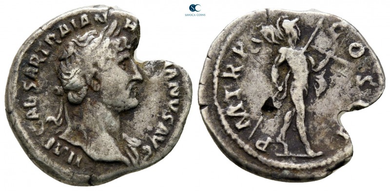 Hadrian AD 117-138. Rome
Denarius AR

20 mm., 2,60 g.

nearly very fine