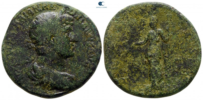 Hadrian AD 117-138. Rome
Sestertius Æ

34 mm., 25,65 g.

fine