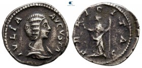 Julia Domna, wife of Septimius Severus AD 193-217. Rome. Denarius AR