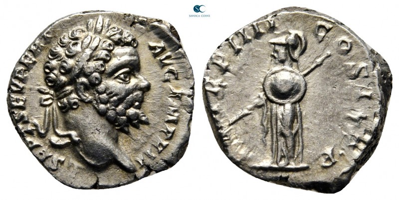 Septimius Severus AD 193-211. Rome
Denarius AR

17 mm., 3,54 g.

good very ...