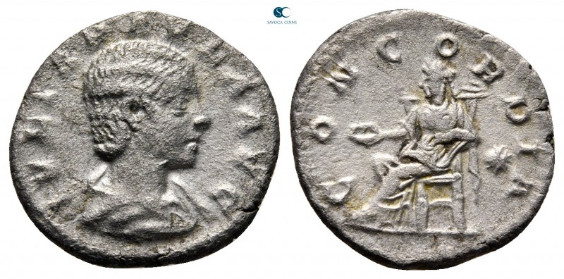Julia Paula AD 219-220. Rome
Denarius AR

18 mm., 3,12 g.

nearly very fine