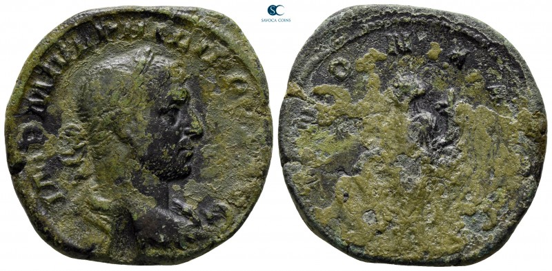 Philip I Arab AD 244-249. Rome
Sestertius Æ

31 mm., 15,70 g.

very fine