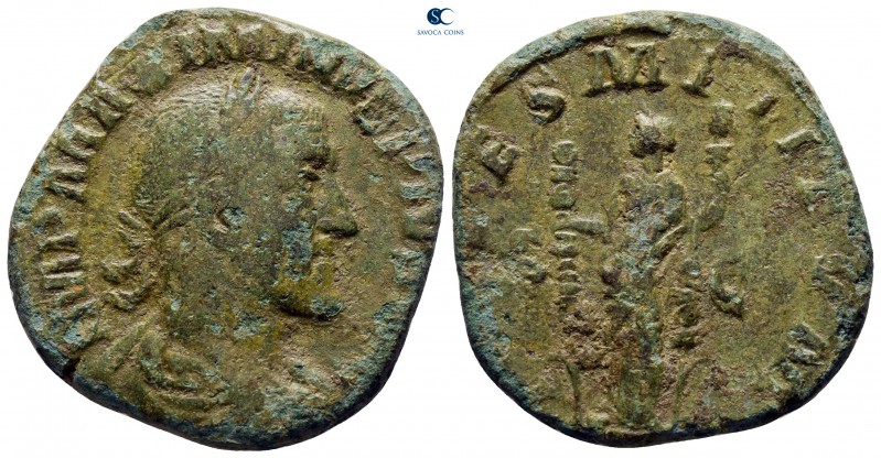 Maximinus I Thrax AD 235-238. Rome
Sestertius Æ

30 mm., 13,71 g.

nearly v...