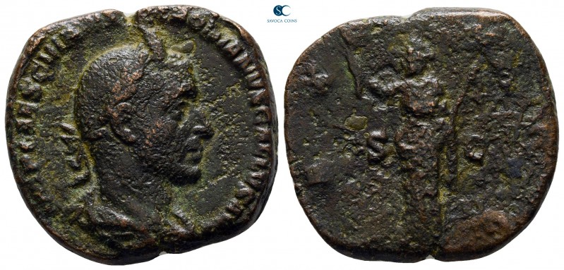 Trebonianus Gallus AD 251-253. Rome
Sestertius Æ

29 mm., 13,85 g.

very fi...