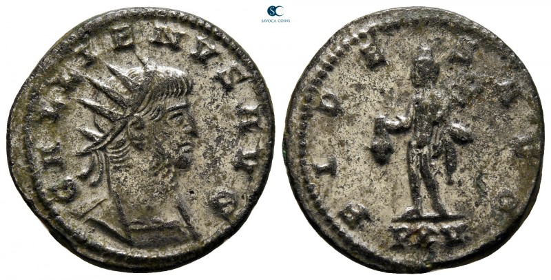 Gallienus AD 253-268. Antioch
Antoninianus Billon

20 mm., 3,34 g.

very fi...