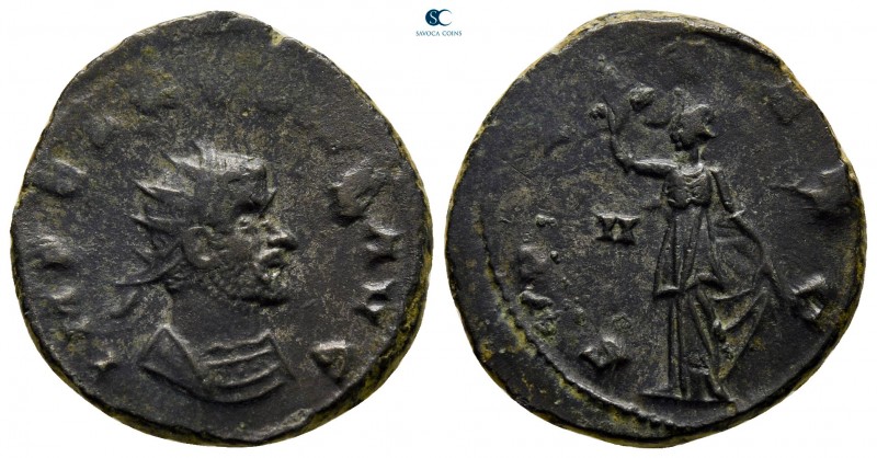 Claudius Gothicus AD 268-270. Siscia
Antoninianus Æ

20 mm., 3,91 g.

very ...