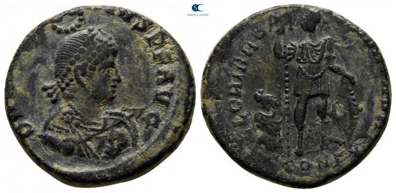 Arcadius AD 383-408. Constantinople
Follis Æ

22 mm., 5,49 g.

very fine