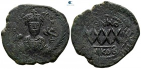 Phocas AD 602-610. Nikomedia. Follis Æ