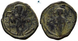 John II Comnenus AD 1118-1143. Thessalonica. Tetarteron Æ