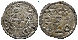 Charles the Simple AD 898-922. Metalo (Melle). Denier AR