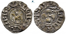 AD 1090-1210. Valence. Denar AR