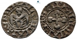 AD 1090-1210. Valence. Denar AR