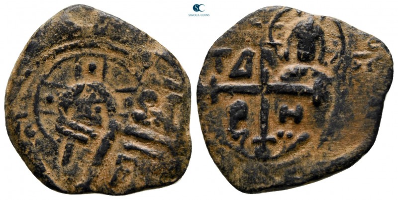 Tancred. As regent AD 1104-1112. 
Follis Æ

22 mm., 3,51 g.

very fine