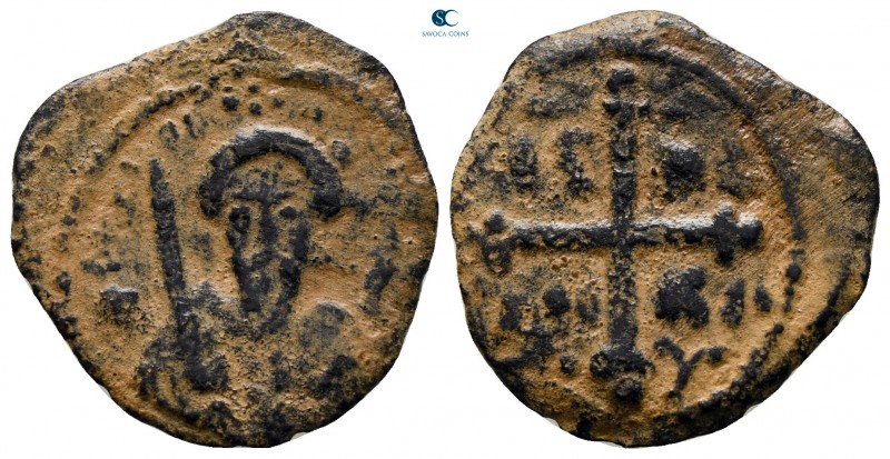 Tancred. As regent AD 1104-1112. 
Follis Æ

19 mm., 2,04 g.

very fine