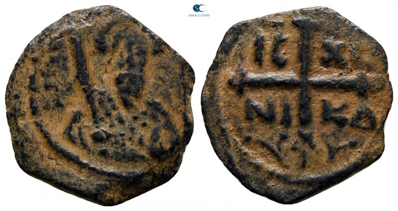 Tancred. As regent AD 1104-1112. 
Follis Æ

18 mm., 2,60 g.

very fine