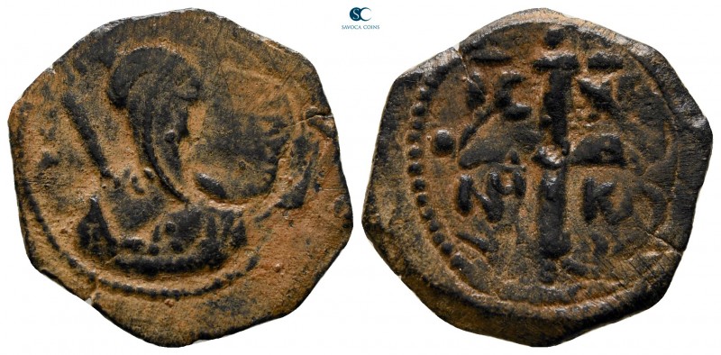 Tancred. As regent AD 1104-1112. Antioch
Follis Æ

22 mm., 2,81 g.

very fi...