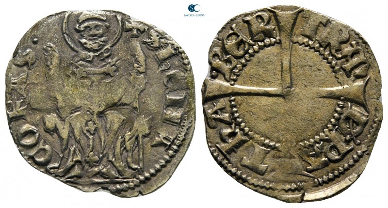 Bertando di San Genesio AD 1334-1350. Aquileia
Denaro AR

18 mm., 1,13 g.

...