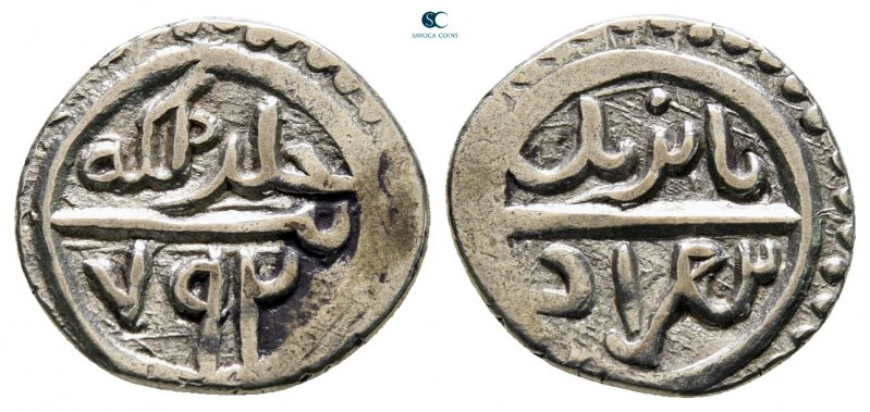 Turkey. Uncertain mint. Bayezid I AD 1389-1402.
Akçe AR

13 mm., 1,15 g.

v...