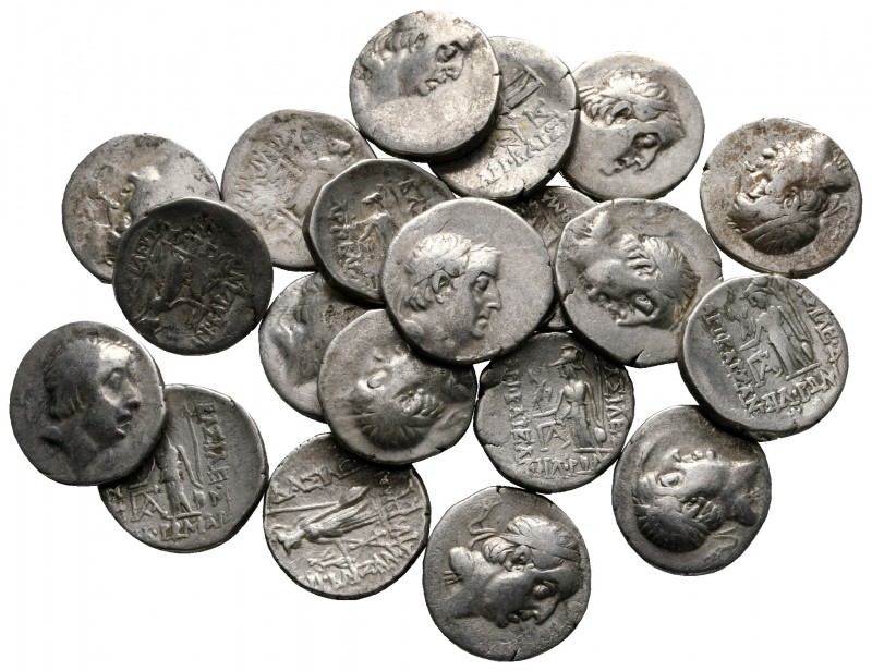 Lot of ca. 20 greek silver drachms / SOLD AS SEEN, NO RETURN!

very fine