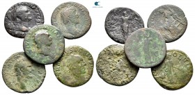 Lot of ca. 5 roman bronze coins / SOLD AS SEEN, NO RETURN!fine