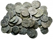 Lot of ca. 56 byzantine bronze coins / SOLD AS SEEN, NO RETURN!very fine