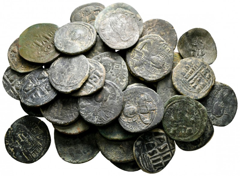 Lot of ca. 45 byzantine bronze coins / SOLD AS SEEN, NO RETURN!

very fine