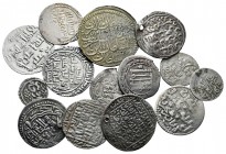 Lot of ca. 14 islamic silver coins / SOLD AS SEEN, NO RETURN!very fine
